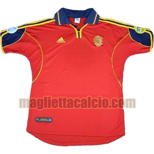 maglia spagna uomo prima divisa 2000