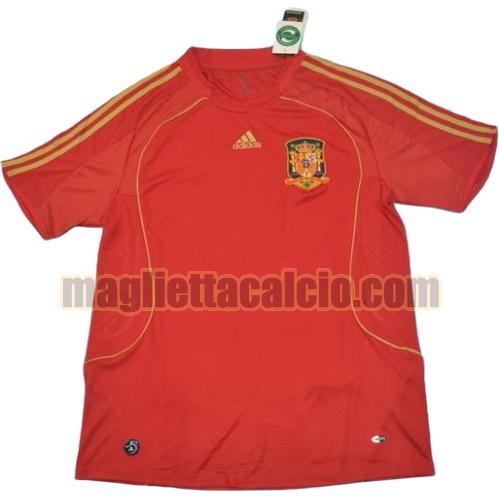 maglia spagna uomo prima divisa 2008