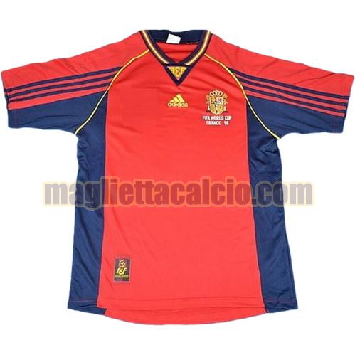 maglia spagna uomo prima divisa coppa del mondo 1998