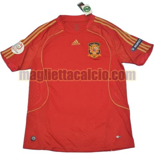 maglia spagna uomo prima divisa europea 2008