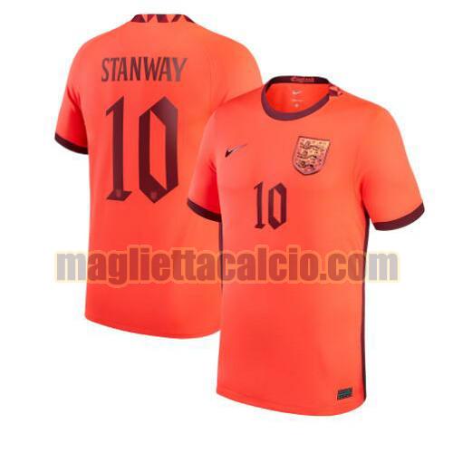 maglia stanway 10 inghilterra uomo seconda 2022-2023