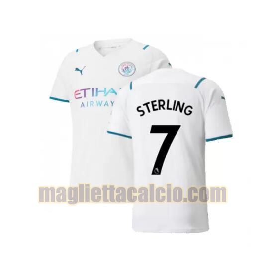 maglia sterling 7 manchester city uomo seconda 2021-2022