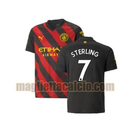 maglia sterling 7 manchester city uomo seconda 2022-2023