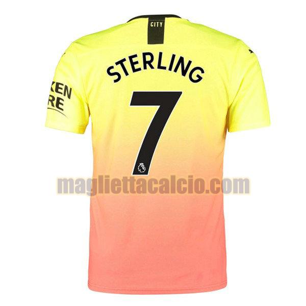 maglia sterling 7 manchester city uomo terza divise 2019-2020