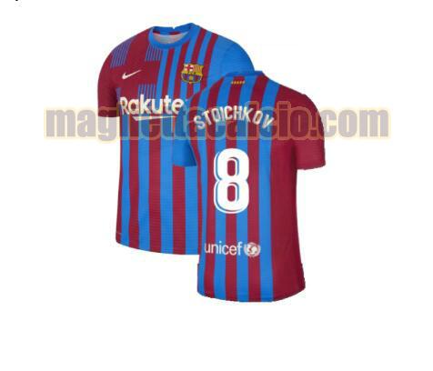 maglia stoichkov 8 barcellona uomo prima 2021-2022