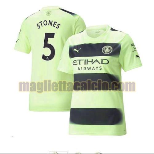 maglia stones 5 manchester city uomo terza 2022-2023