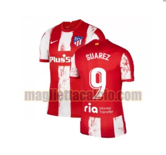 maglia suarez 9 atletico madrid uomo prima 2021-2022