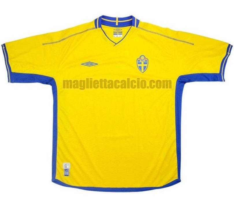 maglia svezia giallo prima 2004