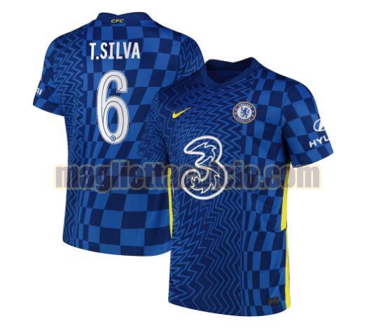 maglia t. silva 6 chelsea uomo prima 2021-2022