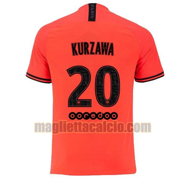 maglia t.silva 2 paris saint germain uomo seconda divise jordan 2020
