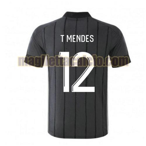 maglia t mendes 12 olympique lyon uomo seconda 2020-2021