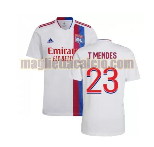 maglia t mendes 23 olympique lyon uomo prima 2021-2022