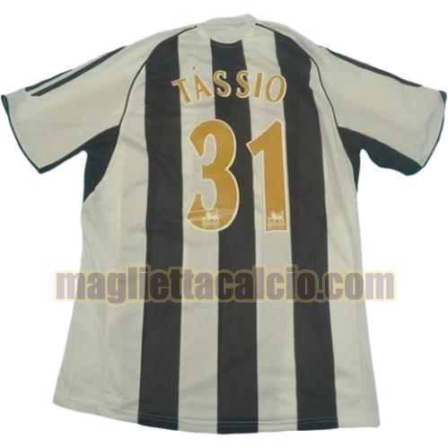 maglia tassio 31 newcastle united uomo prima divisa 2005-2006