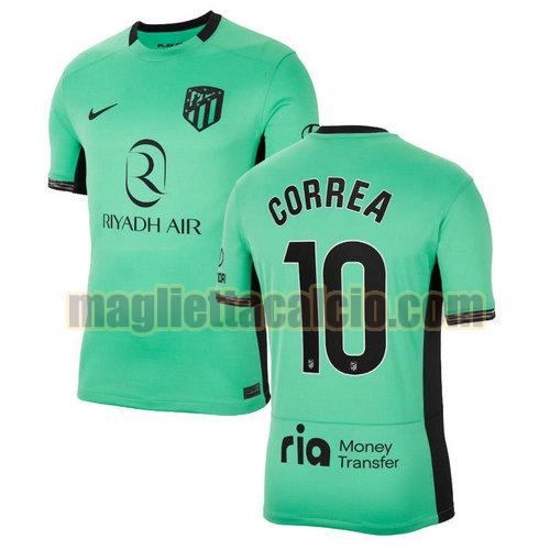 maglia terza correa 10 atletico madrid uomo 2023-2024