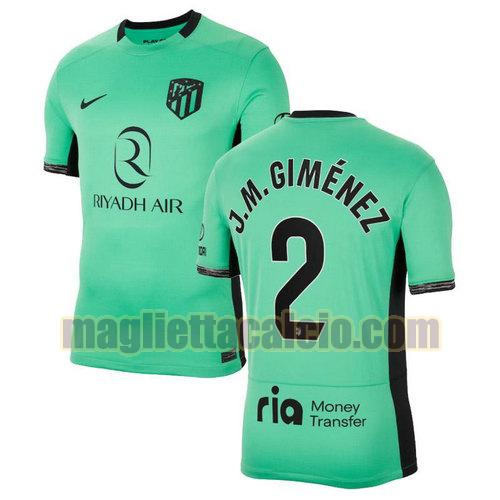 maglia terza j.m. gimenez 2 atletico madrid uomo 2023-2024