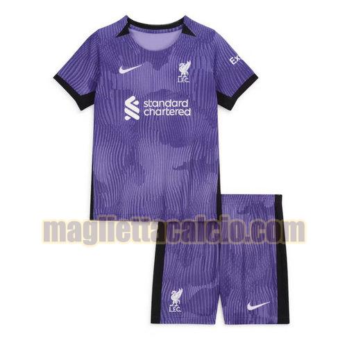 maglia terza liverpool bambino 2023-2024