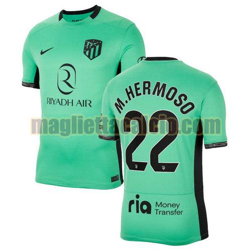 maglia terza m.hermoso 22 atletico madrid uomo 2023-2024