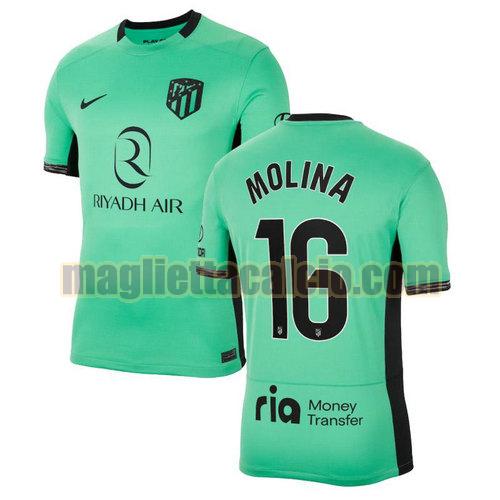 maglia terza molina 16 atletico madrid uomo 2023-2024