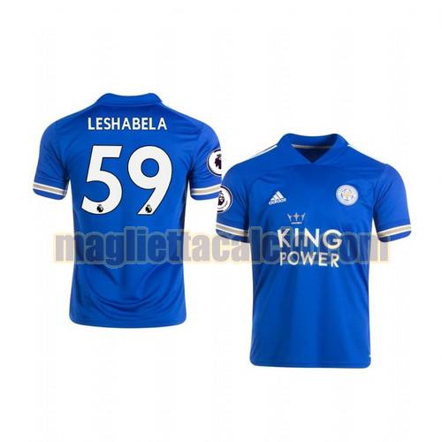 maglia thakgalo leshabela 59 leicester city uomo prima 2020-2021