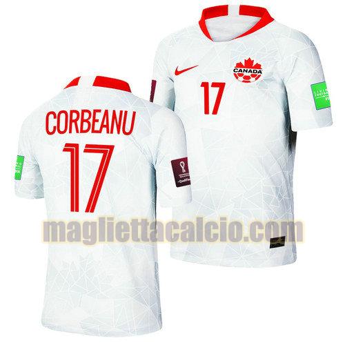 maglia theo corbeanu 17 canada uomo seconda 2022