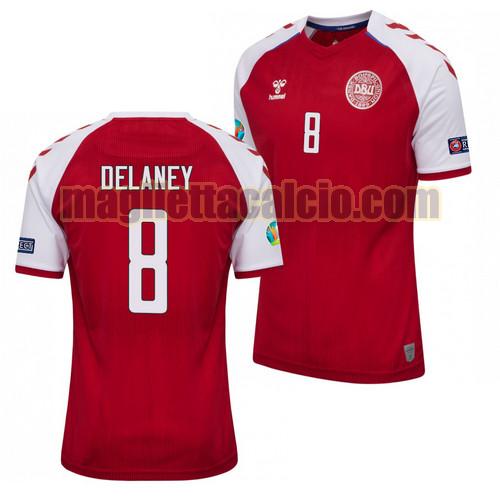 maglia thomas delaney 8 denmark uomo prima 2021-2022