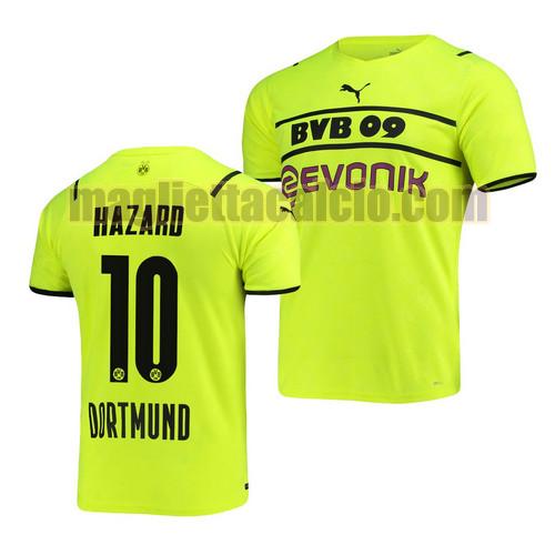 maglia thorgan hazard 10 borussia dortmund uomo terza 2021-2022