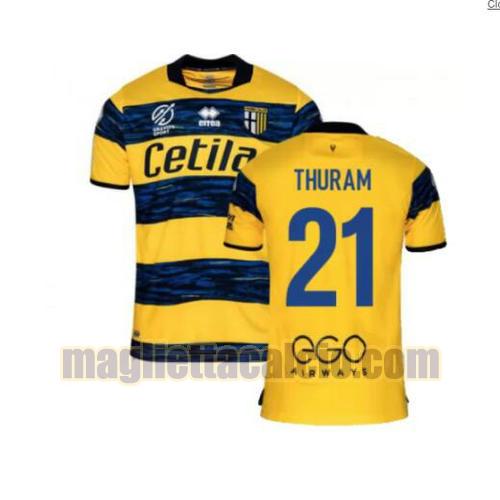 maglia thuram 21 parma uomo seconda 2021-2022