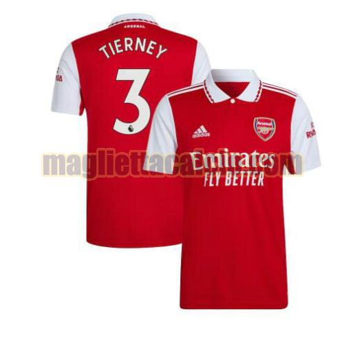 maglia tierney 3.jpg arsenal uomo prima 2022-2023