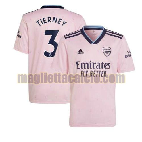 maglia tierney 3 arsenal uomo terza 2022-2023