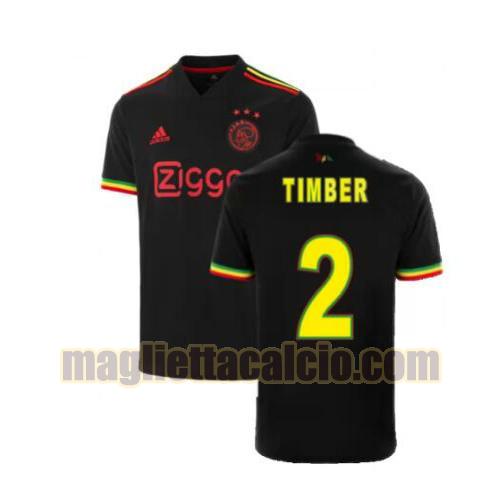 maglia timber 2 ajax uomo terza 2021-2022