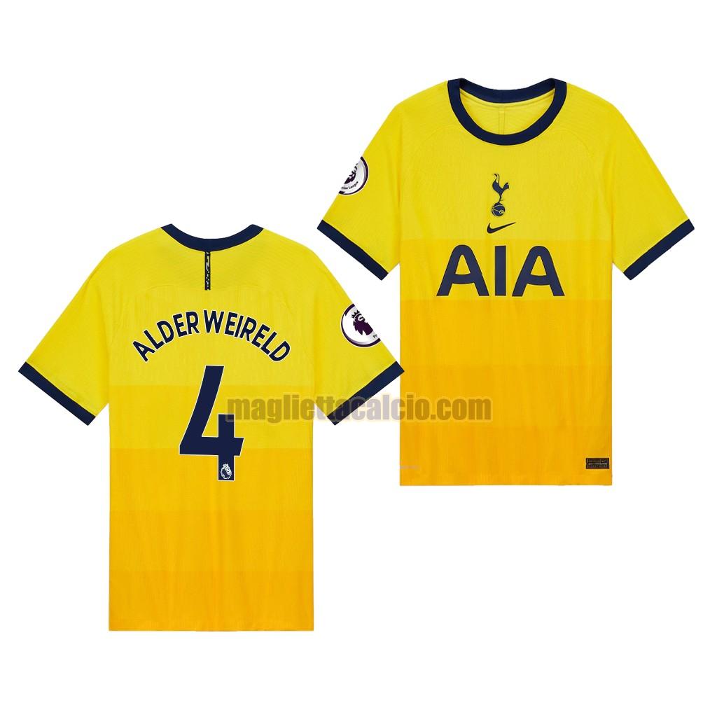 maglia toby alderweireld 4 tottenham hotspur uomo terza 2020-2021