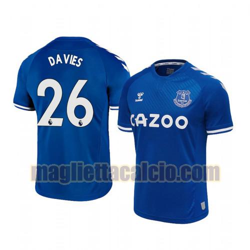 maglia tom davies 26 everton uomo prima 2020-2021