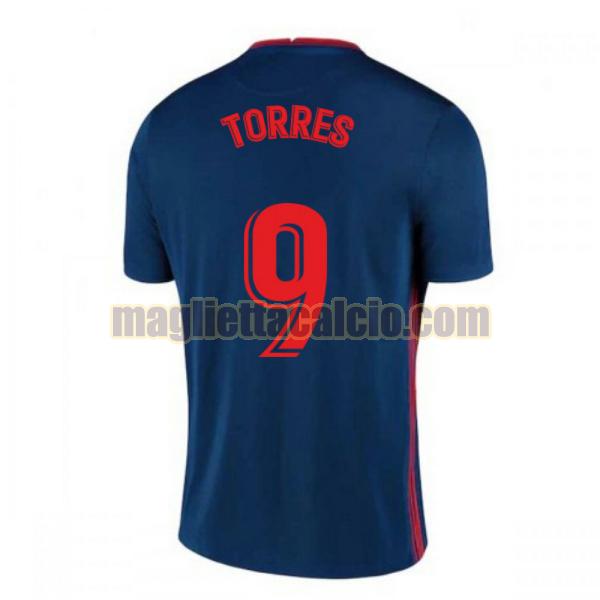 maglia torres 9 atletico madrid uomo seconda 2020-2021