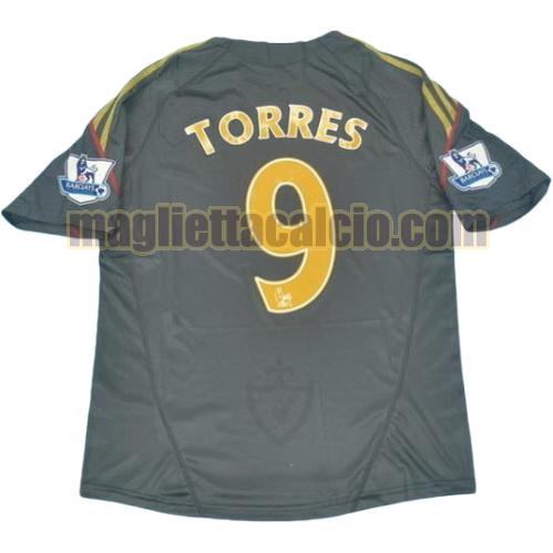 maglia torres 9 liverpool uomo seconda divisa 2009-2010