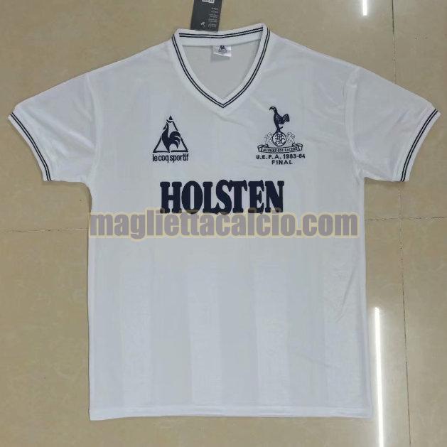 maglia tottenham hotspur bianca prima 1983-1984