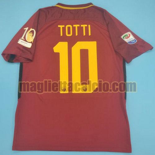 maglia totti 10 as roma uomo prima divisa 2017-2018