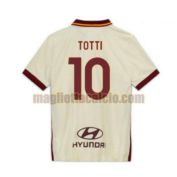 maglia totti 10 as roma uomo seconda 2020-2021