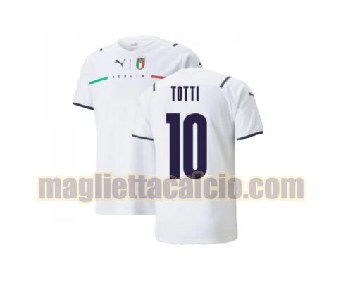 maglia totti 10 italia uomo seconda 2021-2022