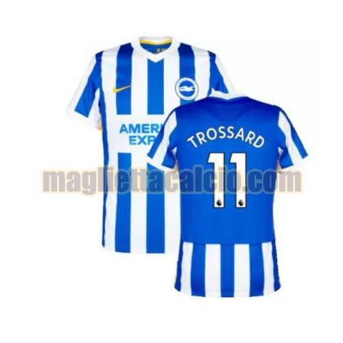 maglia trossard 11 brighton uomo prima 2021-2022