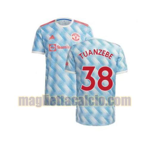 maglia tuanzebe 38 manchester united uomo seconda 2021-2022