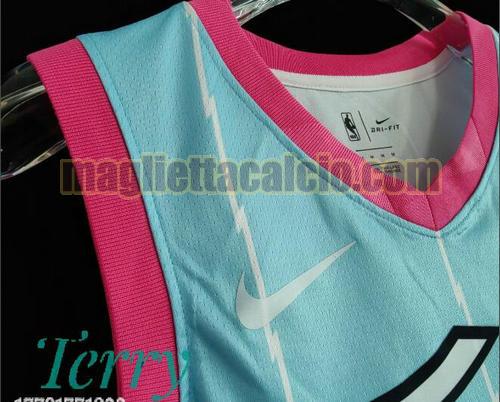  maglia uomo alex len 2021 tampa city toronto raptors rosa blu 27