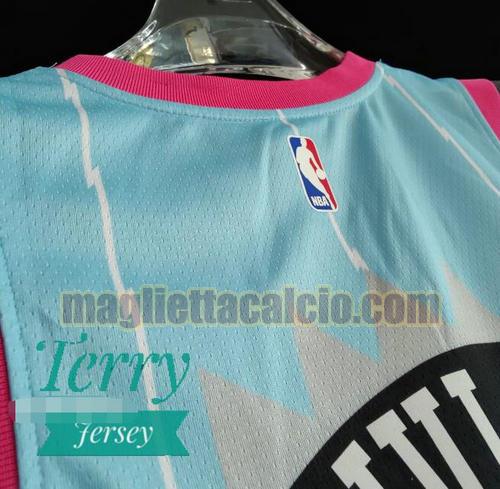  maglia uomo alex len 2021 tampa city toronto raptors rosa blu 27