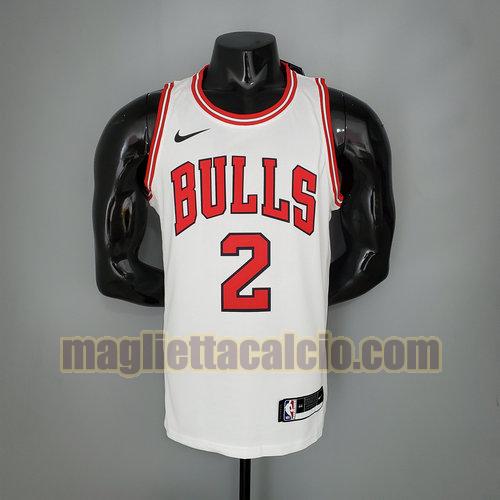 maglia uomo ball chicago bulls bianco 2