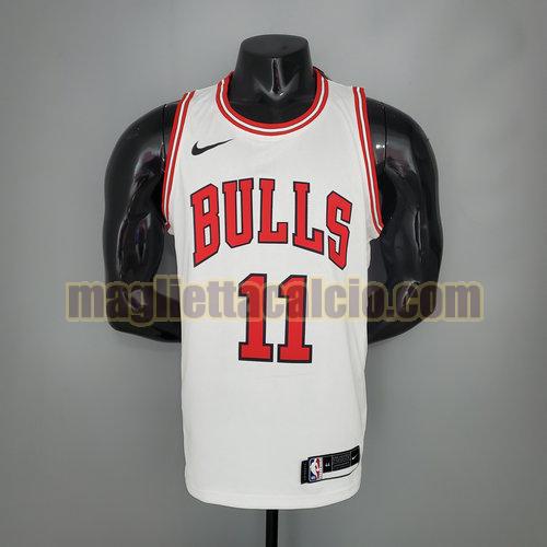 maglia uomo derozan chicago bulls bianco 11