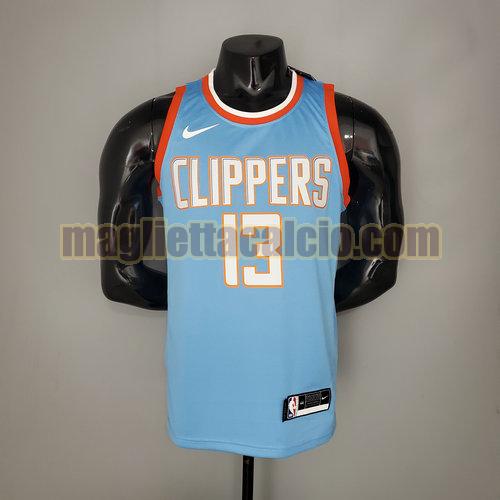maglia uomo george los angeles clippers blu 13