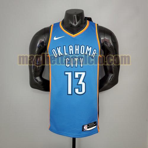 maglia uomo harden oklahoma city thunder blu 13