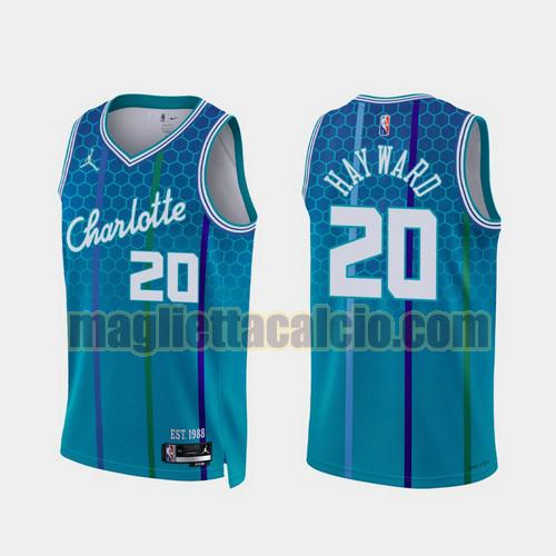 maglia uomo hay ward 2022 city edition 75th anniversary edition brooklyn nets blu 20