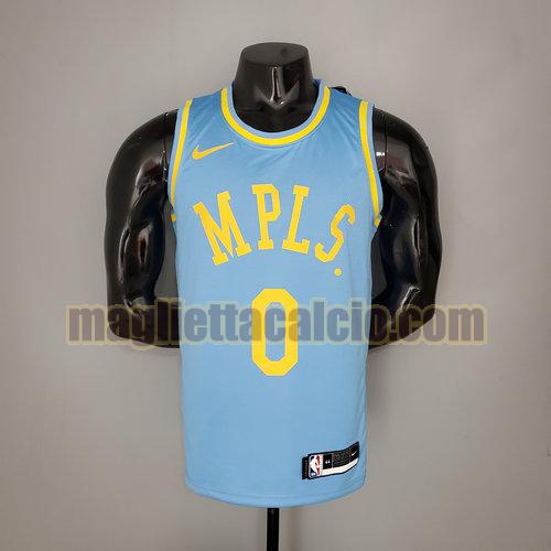 maglia uomo kuzma minneapolis edizione 2021 los angeles lakers blu 0