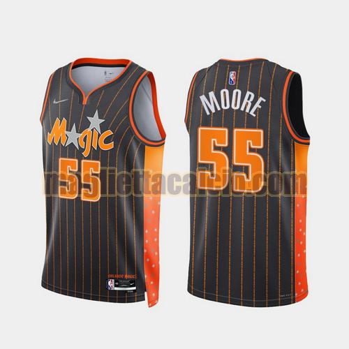 maglia uomo moore 2022 city edition 75th anniversary edition orlando magic blu oscuro 55