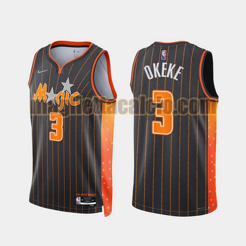 maglia uomo okeke 2022 city edition 75th anniversary edition orlando magic blu oscuro 3